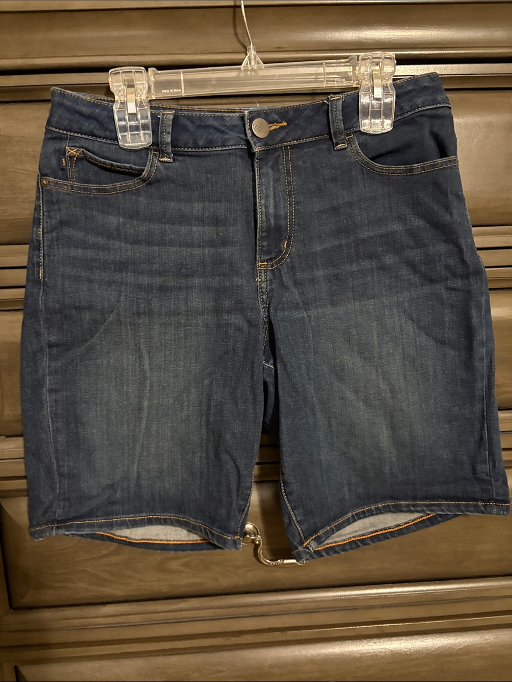 Lee Women's Dark Blue Denim Jean Shorts